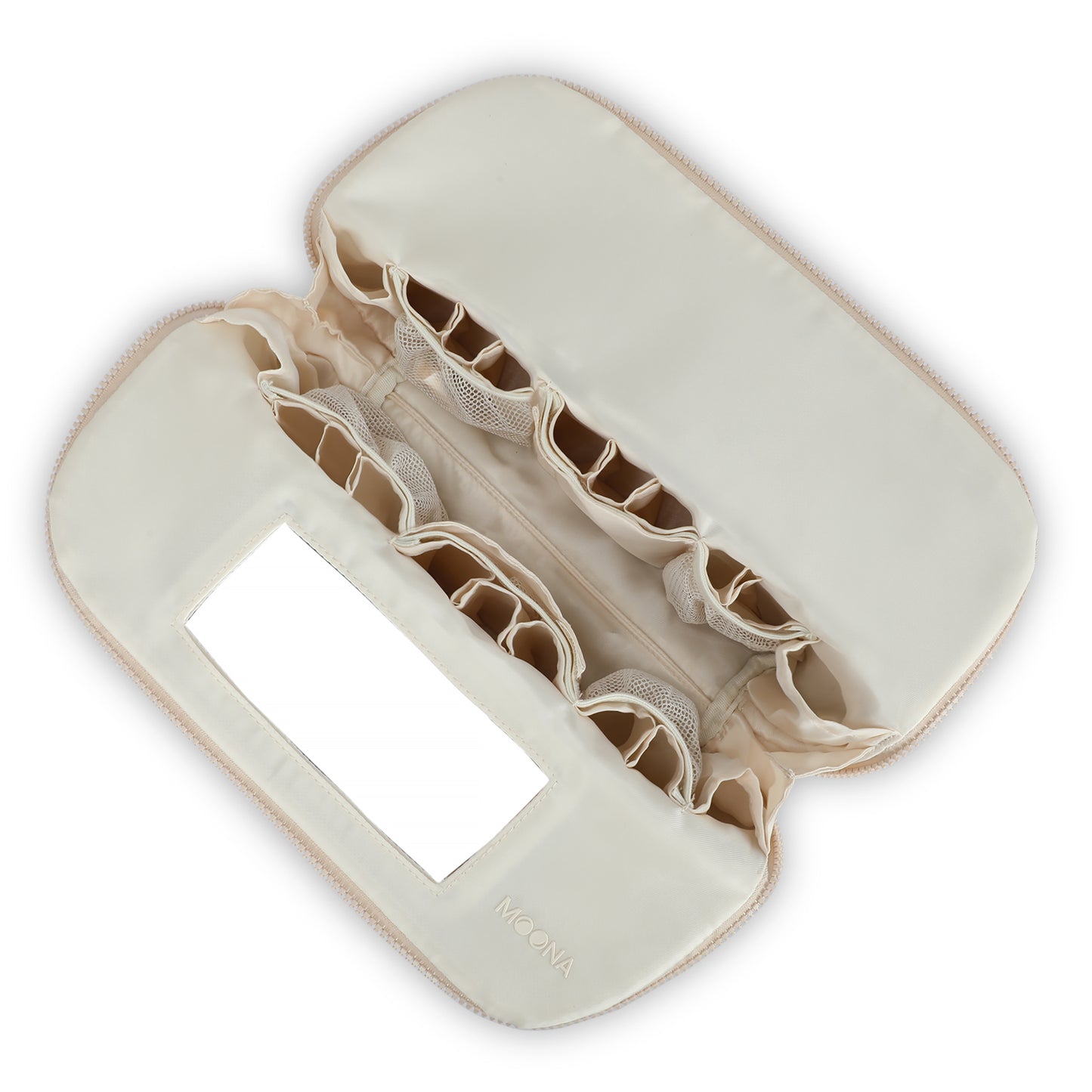 The Everyday Travel Makeup Bag – Sandstone
