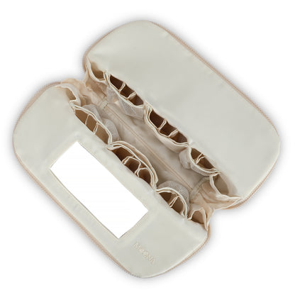 The Everyday Travel Makeup Bag – Sandstone
