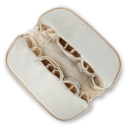 The Edition Travel Makeup Bag – Sandstone