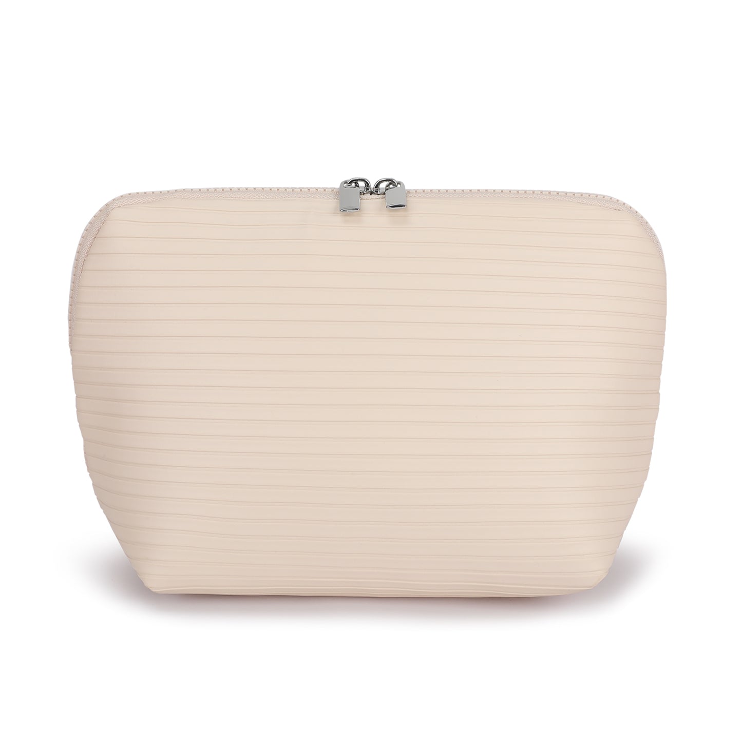 Sandstone Moona Edition compact vegan‑leather makeup bag