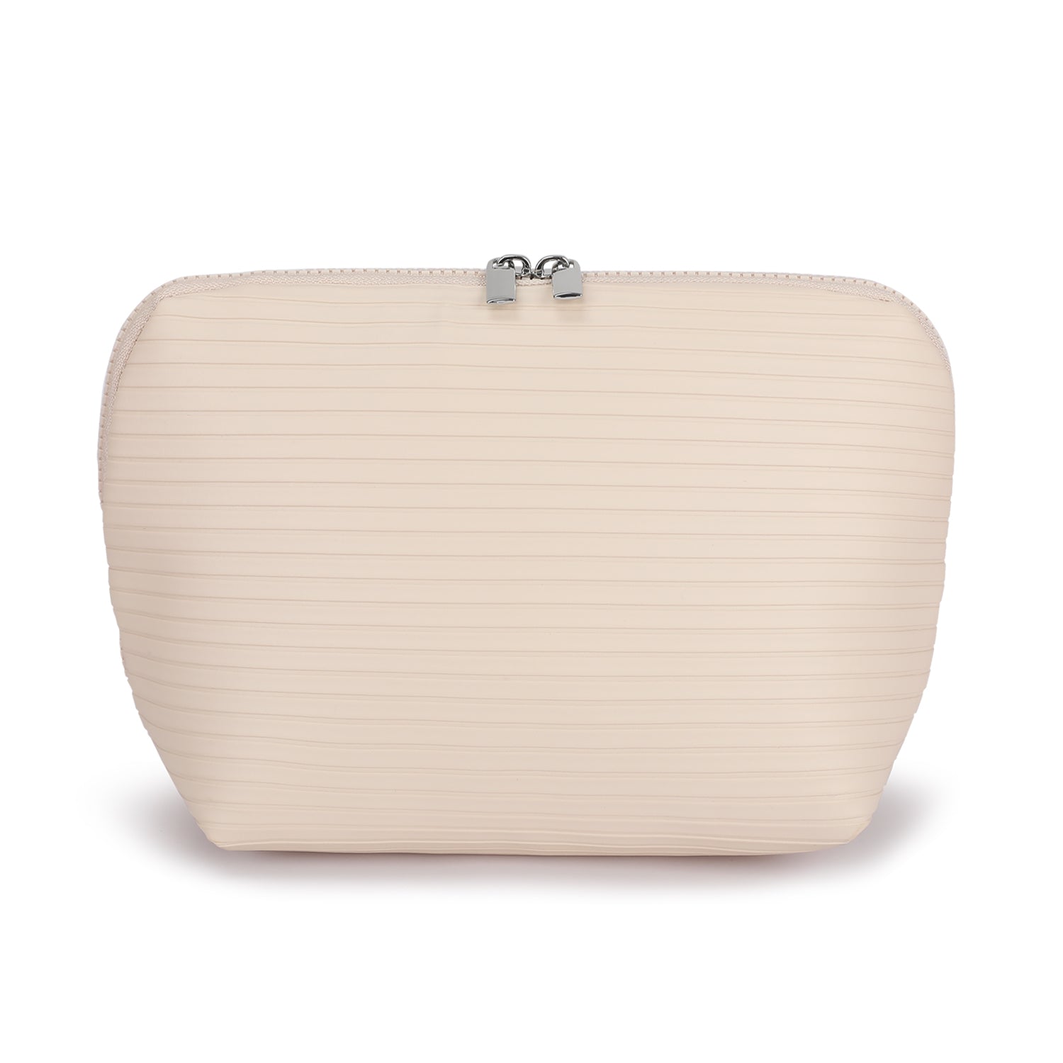 Sandstone Moona Edition compact vegan‑leather makeup bag