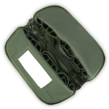 The Everyday Travel Makeup Bag – Sage